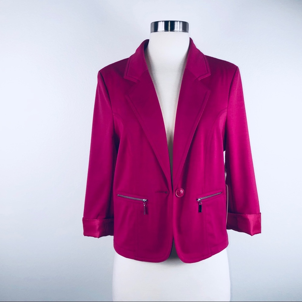 Ci Sono Fushia Pink Blazer NWT